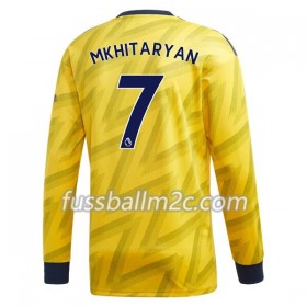 Fußballtrikots Arsenal Henrik Mkhitaryan 7 Auswärts Trikotsatz 2019-2020 Langarm